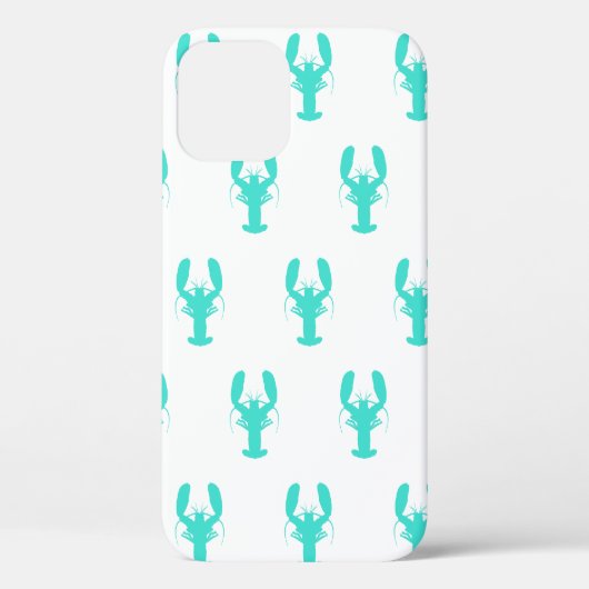ターコイズコースタルロブスターケース-マテiPhoneケース Case-Mate iPhoneケース (裏面)