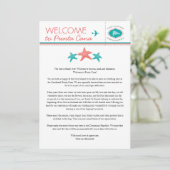 ターコイズコーラルスターフィッシュ ドミニカ共和国 ウェルカム 招待状 (スタンド正面)