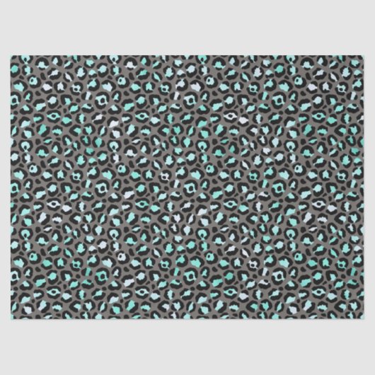 ターコイズサファリシリーズデザイン11 薄葉紙 (正面)