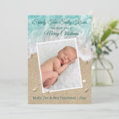 ターコイズサンディトゥーズサルティキスメリークリスマス シーズンカード (スタンド正面)