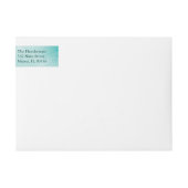 ターコイズサンディトゥーズサルティキスメリークリスマス ラップアラウンドラベル (正面)