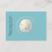 ターコイズサンドド結婚ルのエンクロージャカード エンクロージャーカード (裏面)