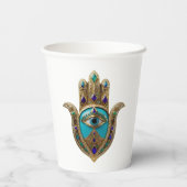 ターコイズサードアイハムザ 紙コップ (裏面)