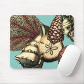 ターコイズシェルアンドレッドコーラルコレクション マウスパッド (マウス)