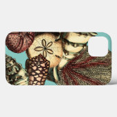 ターコイズシェルアンドレッドコーラルコレクション Case-Mate iPhoneケース (裏面 (横))