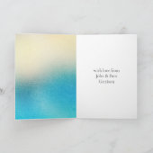 ターコイズシックホワイトアクアブルー カード (内部)