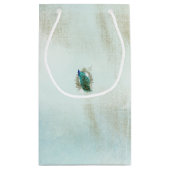 ターコイズシャビーピーコック スモールペーパーバッグ (裏面)