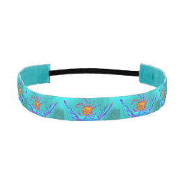 ターコイズシーアニマルカクールブ アスレチックヘッドバンド