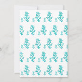 ターコイズシーホース熱帯ビーチ セーブザデート (裏面)