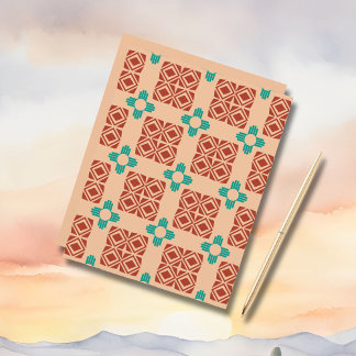 ターコイズジアトライバルブラウンタン