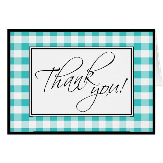 ターコイズジンガカスタムムサンキューカード (正面横)