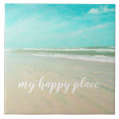 ターコイズスカイビーチシースケープ タイル (正面)