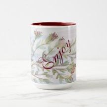 ターコイズスタイリッシュとブルゴーニュマグ