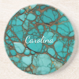 ターコイズストーンズブライダルシャワー コースター
