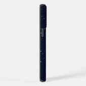 ターコイズスパークルめのうビーズ iPhoneケース (右側面)