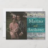 ターコイズスプ素朴ラッシュ日付1を保存 セーブザデート (正面)