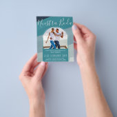 ターコイズスペインのの結婚Nuestra Boda PHOTO チラシ (手)