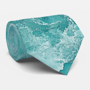 ターコイズスワールメンズネックタイ ネクタイ