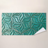 ターコイズセラミックタイル壁テクスチャ要旨要約、archit バスタオル (バスタオル)