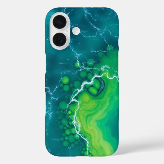 ターコイズタイド:熱帯の脱出 Case-Mate iPhoneケース (裏面)