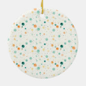 ターコイズタンゲリンお洒落スターズ セラミックオーナメント (裏面)