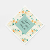 ターコイズタンゲリンサークル スタンダードランチョンナプキン (角)