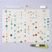 ターコイズタンゲリンサークル 薄葉紙 (クラフト)