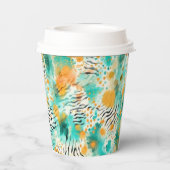 ターコイズタンゲリンゼブラ 紙コップ (裏面)