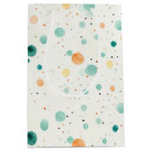 ターコイズタンゲリンドット ミディアムペーパーバッグ (正面)