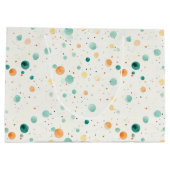 ターコイズタンゲリンドット ラージペーパーバッグ (裏面)