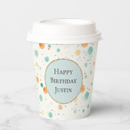 ターコイズタンゲリンドット 紙コップ