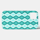 ターコイズダイヤモンドパターンケース – メイトiPhoneケース Case-Mate iPhoneケース (裏面 (横))