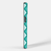 ターコイズダイヤモンドパターン Case-Mate iPhoneケース (裏面 / 右)