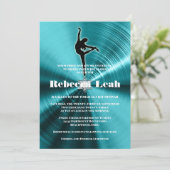 ターコイズダンス踊りダンサーバルミツワー 招待状 (スタンド正面)