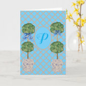 ターコイズチノイセリージンジャージャージャージャーズトピアリー カード (黄色い花)