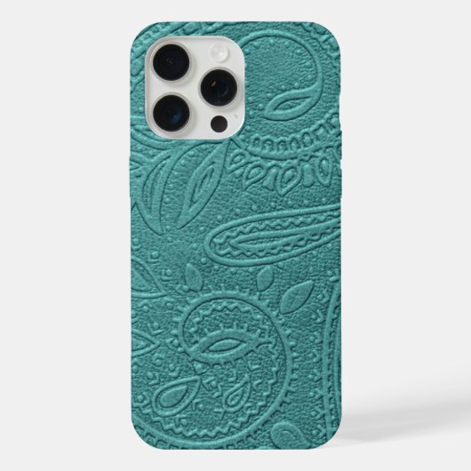 ターコイズツーリング西パターン iPhoneケース (裏面)