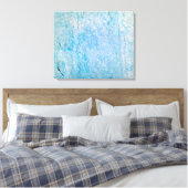 ターコイズテクス動揺してチャ キャンバスプリント (インサイチュ (寝室))
