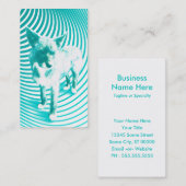 ターコイズテリア 名刺 (正面/裏面)