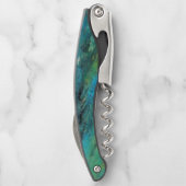 ターコイズデザインコルクスクリュウェイターコルクスクリュ ソムリエナイフ (裏面)