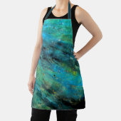 ターコイズデザイン エプロン (インサイチュ)