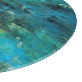 ターコイズデザイン カッティングボード (角)