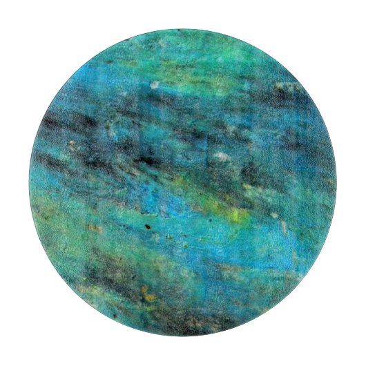 ターコイズデザイン カッティングボード (正面)