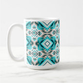 ターコイズデザートクロスロード コーヒーマグカップ (左)