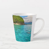 ターコイズトロピカルウォーターズオブボララグーン カフェラテマグ (右)