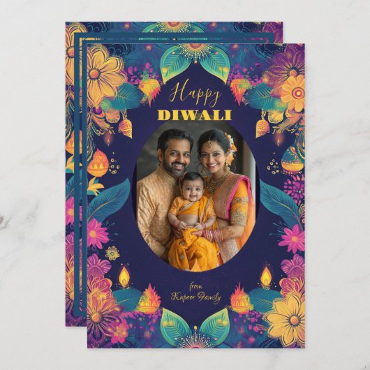 ターコイズトーンディワリスプレンダー (正面/裏面)