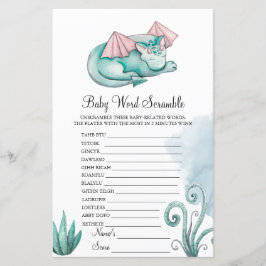 ターコイズドラゴンベビースクランブルベビー