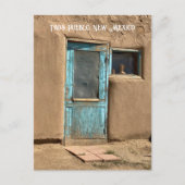 ターコイズドータオスプエブロ写真 ポストカード (正面)