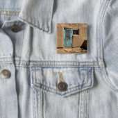 ターコイズドータオスプエブロ写真 缶バッジ (インサイチュ)