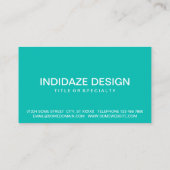 ターコイズナイフ 名刺 (裏面)