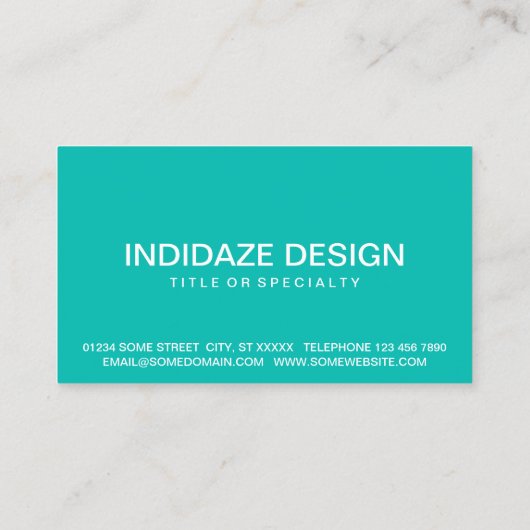 ターコイズナイフ 名刺 (裏面)